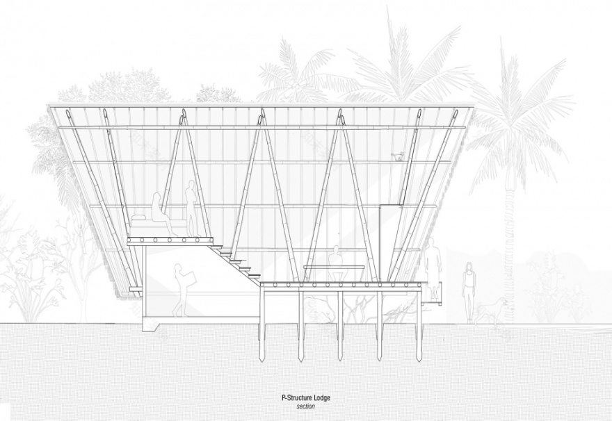 柬埔寨戈公红树林旅舍丨Estudio Cavernas-53