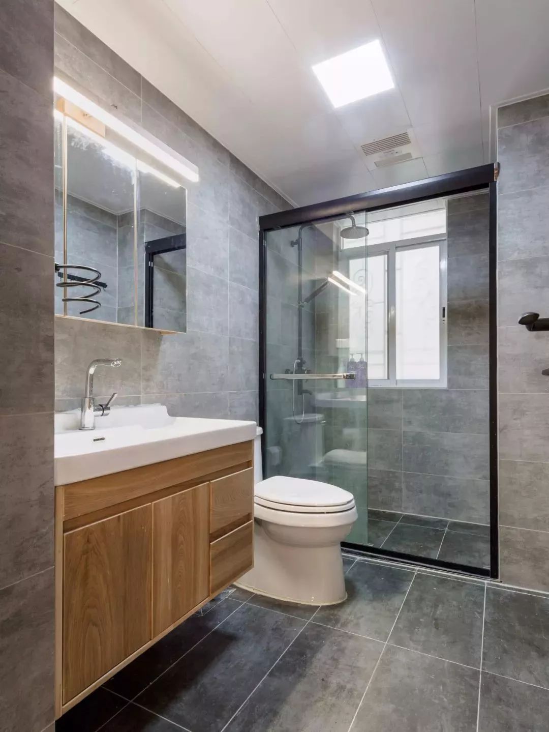 116㎡原木装修 | 主卫改衣帽间,书房装榻榻米-30