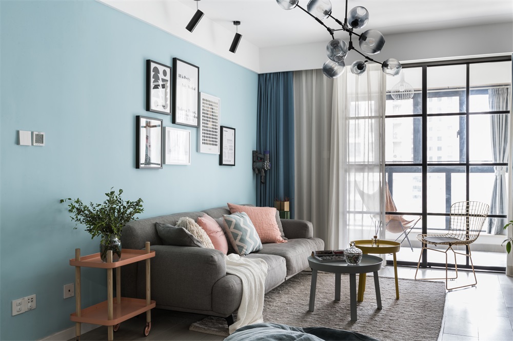 万和玺园，北欧风也可以很少女  TK设计实景案例-0