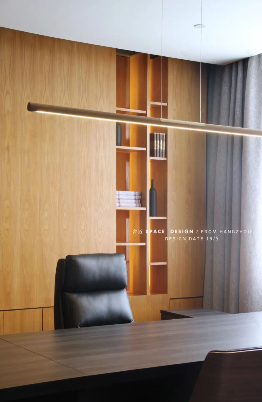 汇智地办公总部 | 木纹之美,赋予空间生命与温度-71