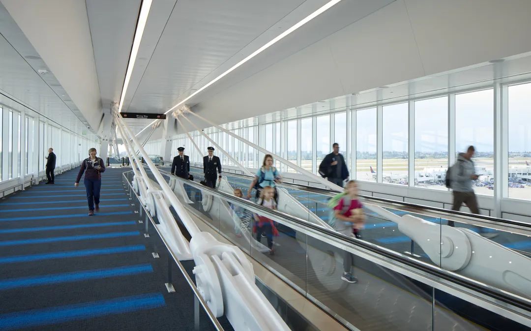 西雅图塔科马国际机场国际到达设施(IAF)丨美国西雅图丨SOM建筑事务所-28