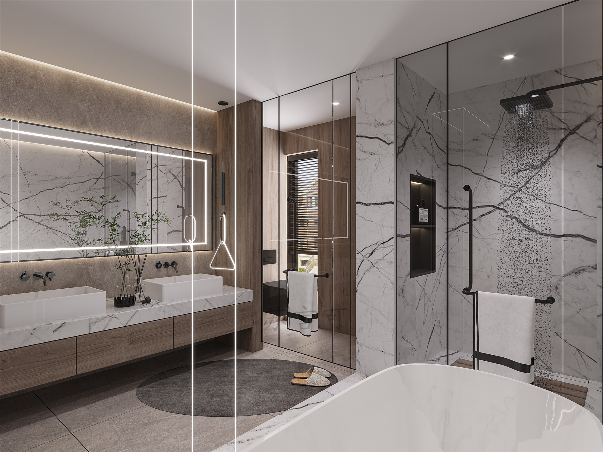 素雅侘寂风室内设计-6