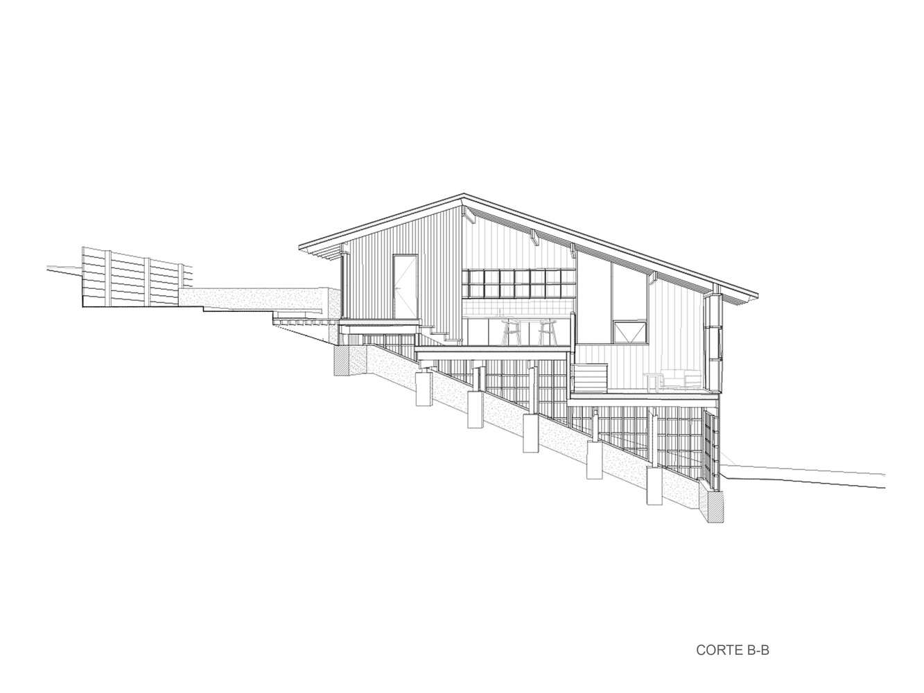 智利 Domeyko Bay 湖畔住宅-49