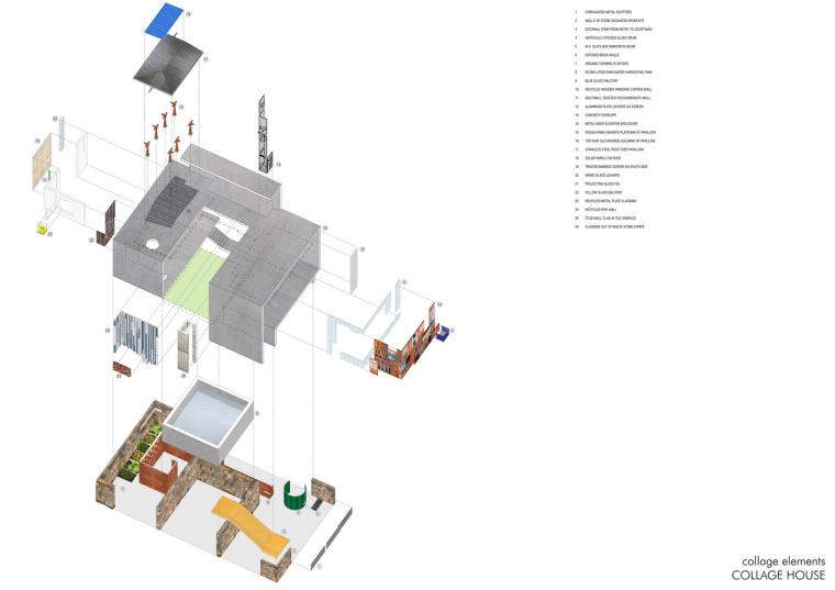 印度马哈拉施特拉邦拼贴别墅-57