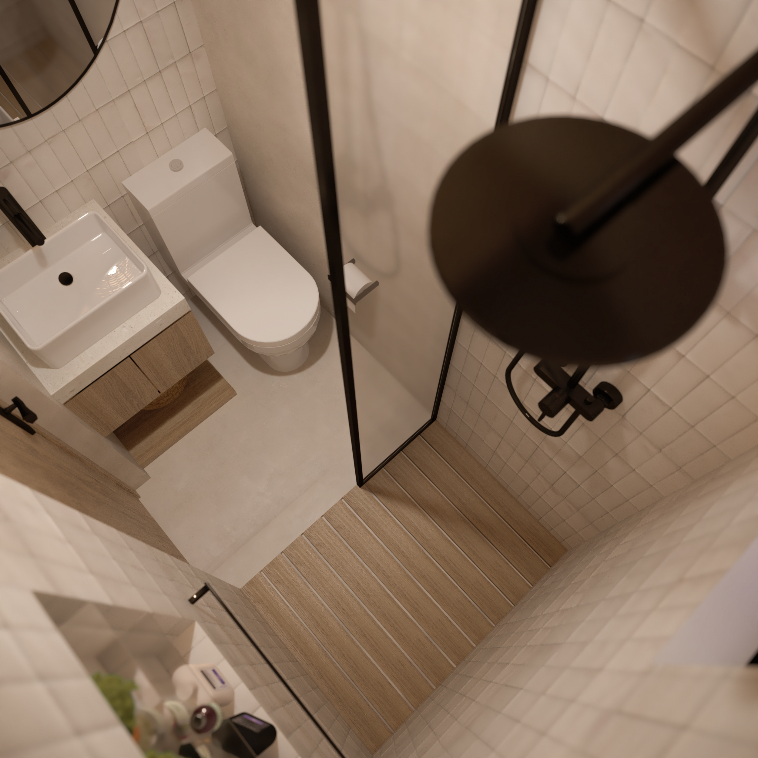 波西米亚风格浴室丨秘鲁利马丨Site Studio-6