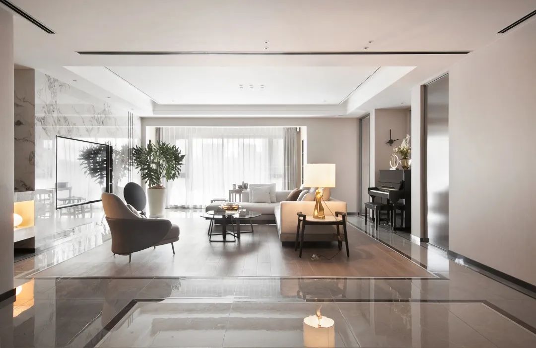 现代简约世博首岸别墅丨紫苹果国际设计-30