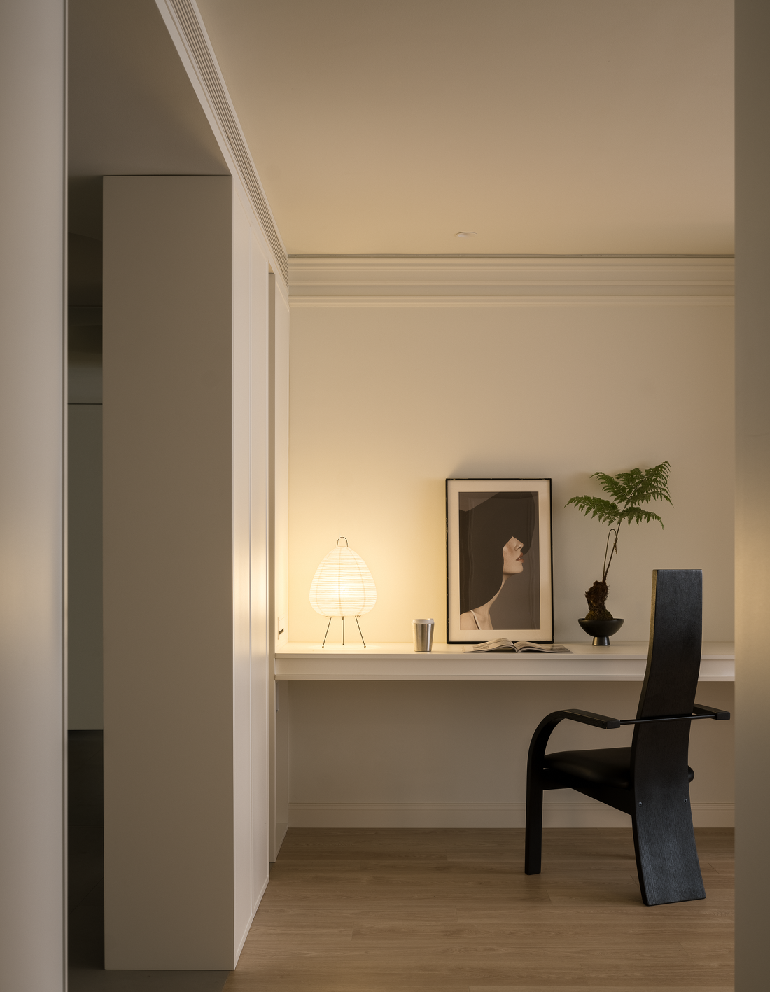 餐厨一体大洄游感知极简法式的浪漫与轻盈-32