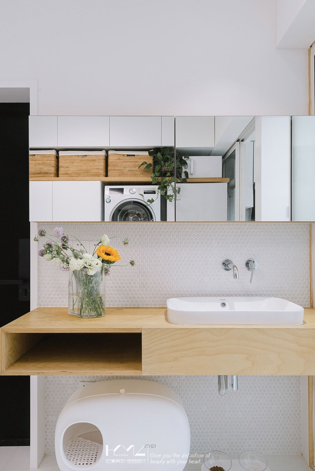 南京 40 平自然北欧风老房翻新,猫咪“二零”的惬意生活-32