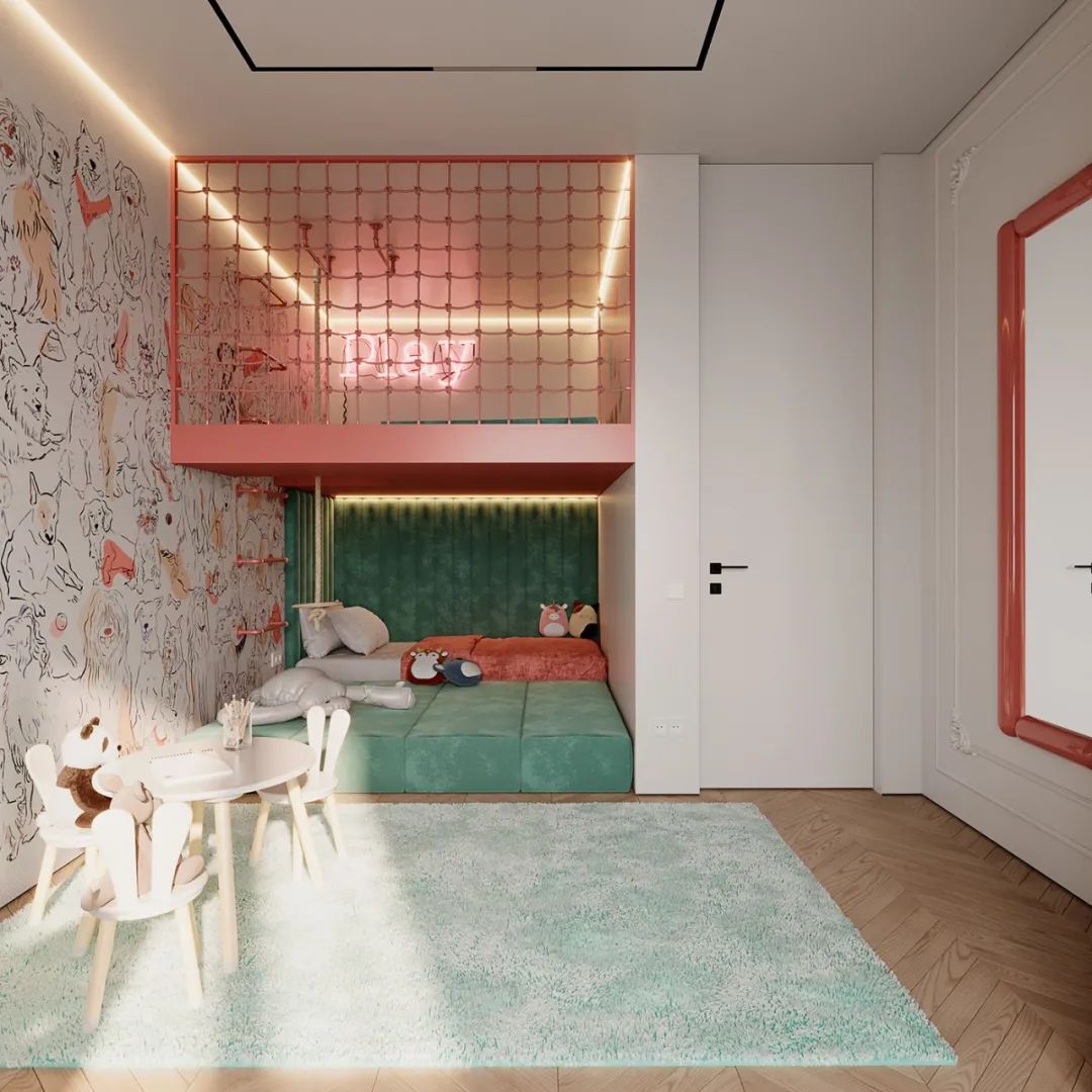 简约轻奢大平层设计丨BODES Studio-70