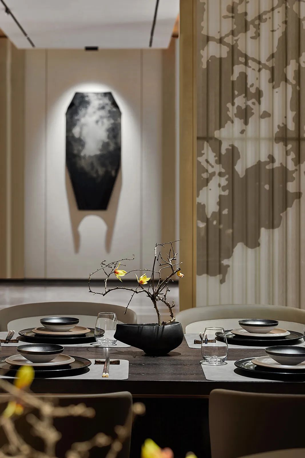 东方韵味餐厅设计丨中国深圳丨蒂陌软装设计-18