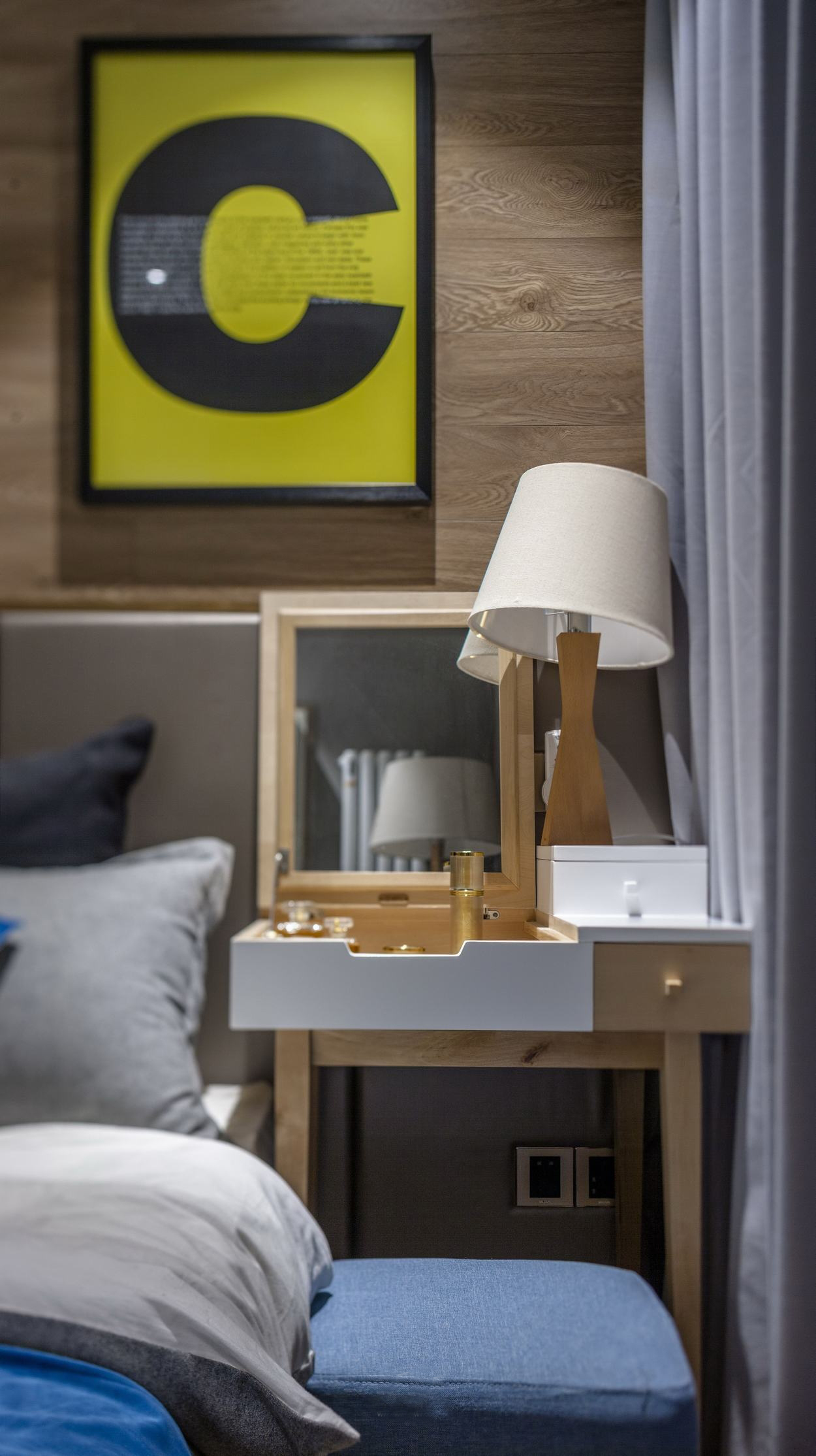 康桥郎城样板间丨郑州筑详建筑装饰设计有限公司-15