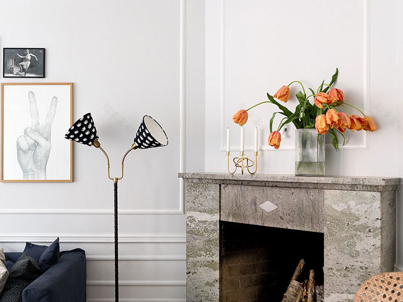 斯德哥尔摩温馨公寓 | 陶瓷板墙饰与经典装饰的完美结合-10