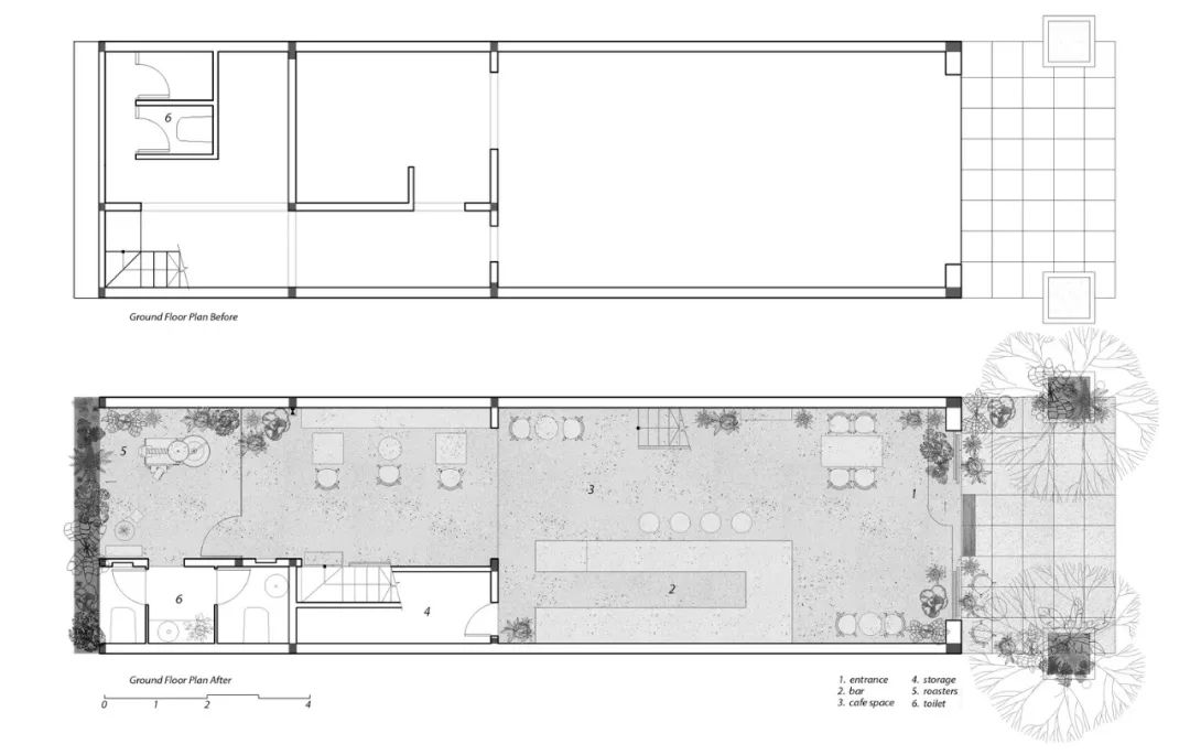 越南老街道咖啡店,复古与现代交融-36