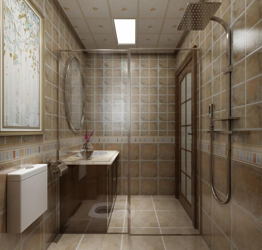 吉首市溶江小区壹号复式楼美式风格-48