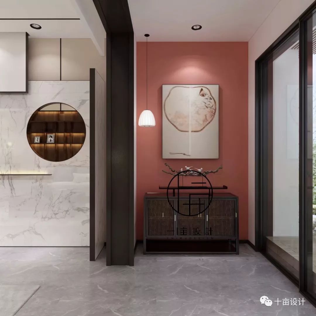 十亩设计 || 春天江与城 || 新中式 || 121㎡＋125㎡ 设计鉴赏-20