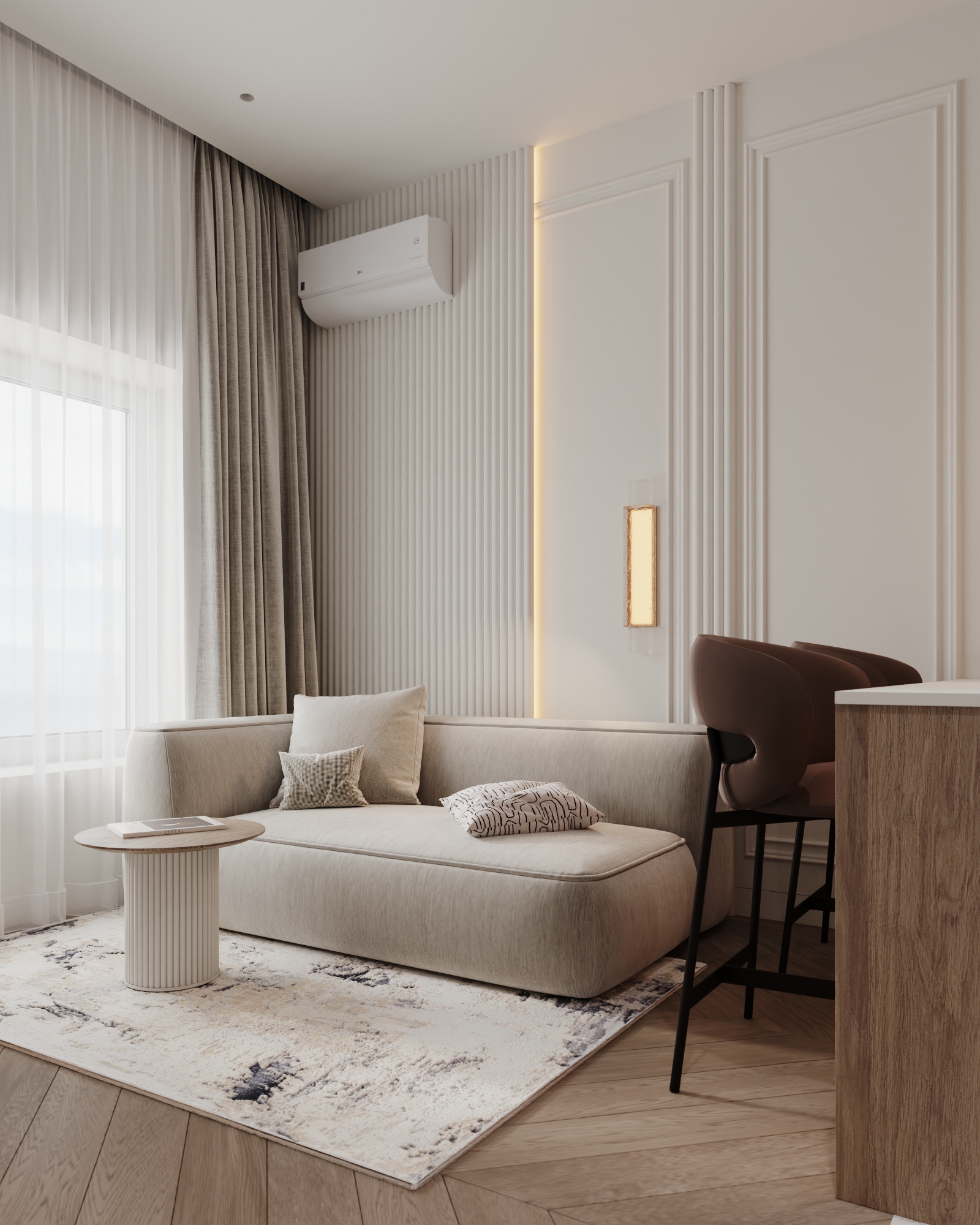 新古典主义公寓丨波兰华沙丨Bodes studio-7