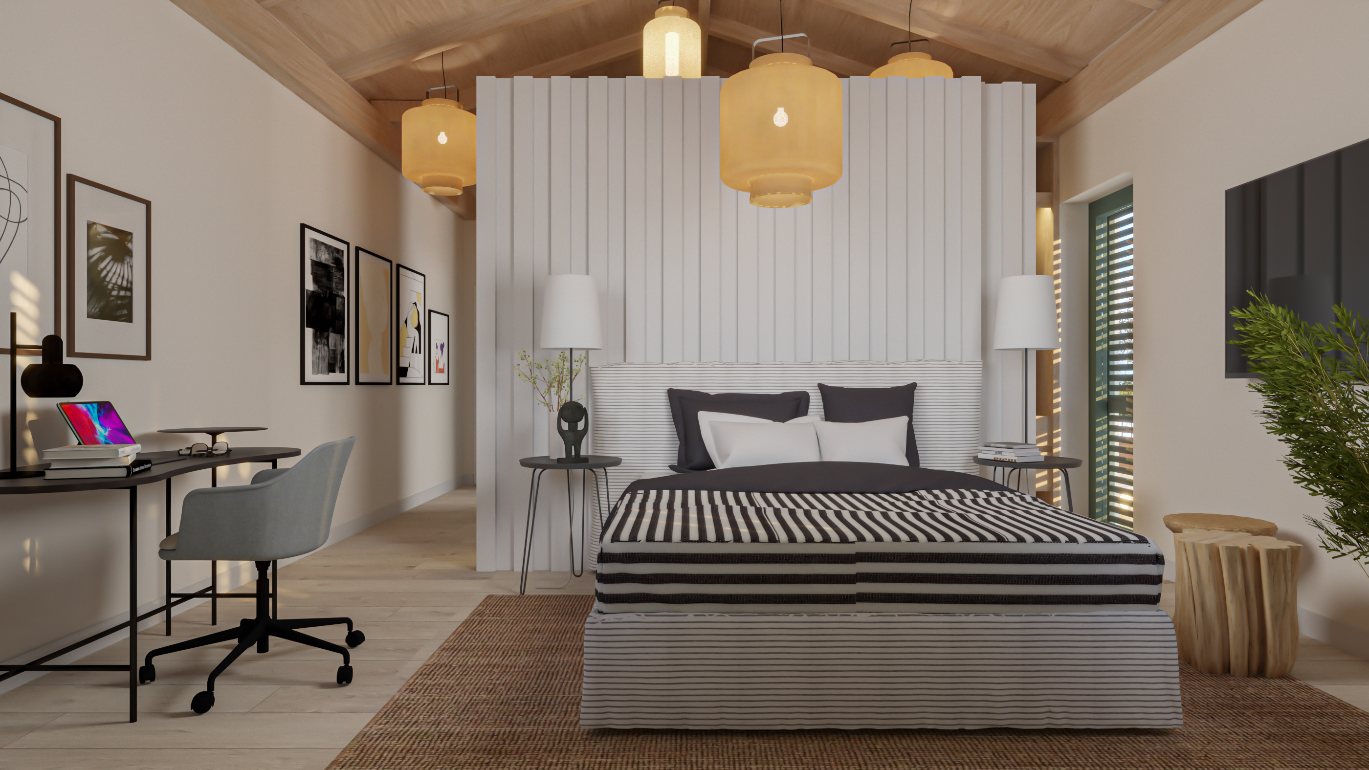 Bedroom with Bathroom-4