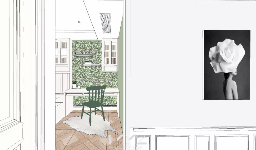 南京新城香悦澜山 124 平米美式田园风设计,温馨雅致-47