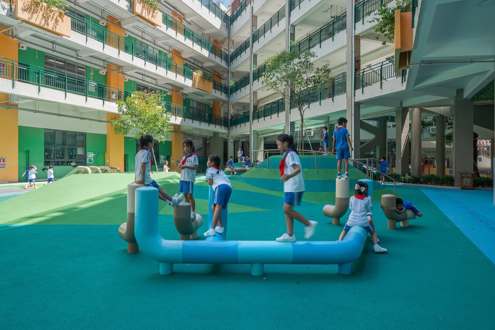 海德学校小学部景观改造丨中国深圳丨一十一建筑设计事务所-5