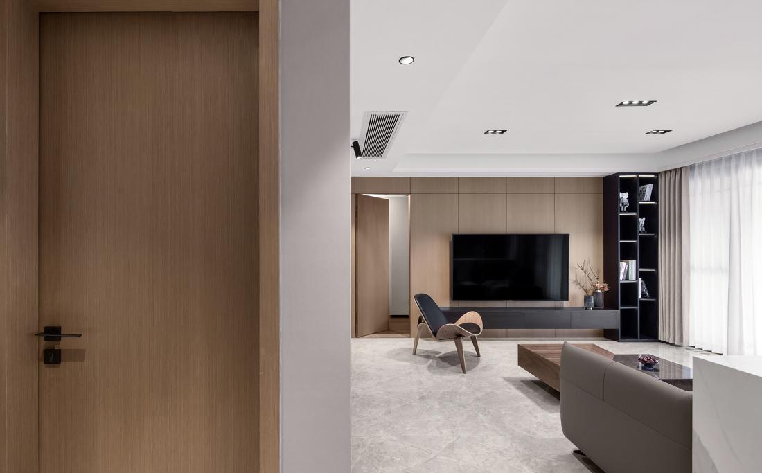 温暖简约空间设计丨六品设计-21
