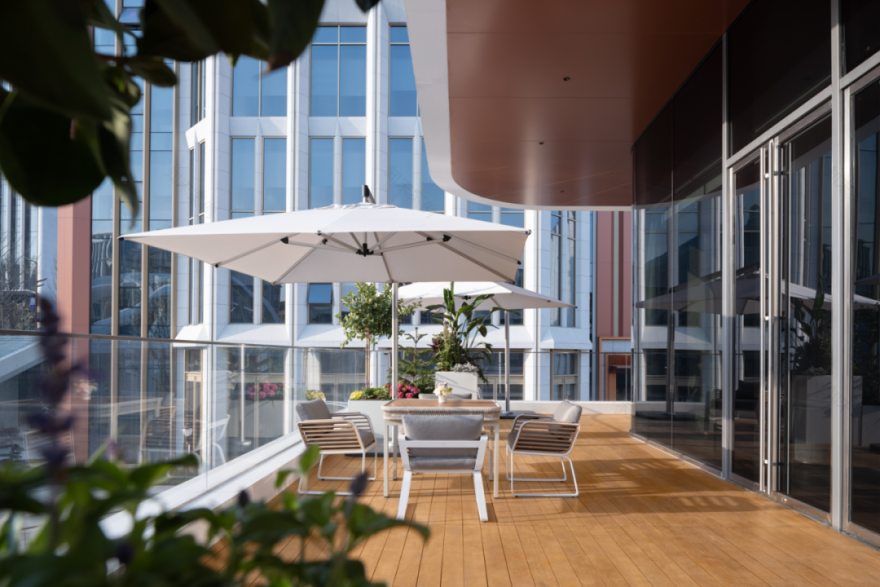 食游一体的活力空中花园|上海青浦西岑水上餐厅花园-44