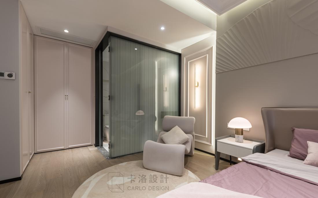 现代奢宅轻调 · 狭长户型的妙手改造-81