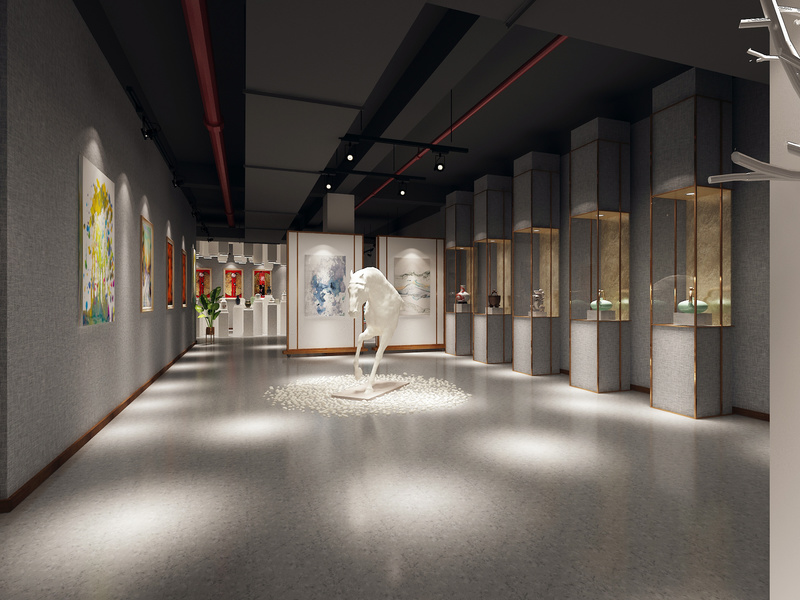 地下室陶瓷艺术展厅设计-11