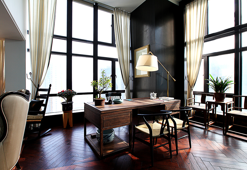 武汉思丽设计作品 | 有情感有温度 极具东方美学的设计师办公空间-24