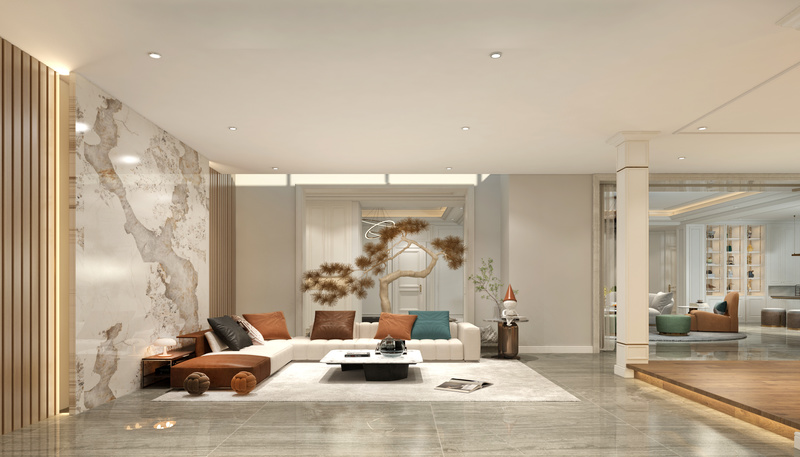 融创海墅别墅简欧设计-3