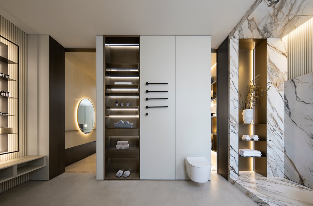 晨雾·美罗堡全屋定制总部展厅丨中国宁波丨近境制作-58