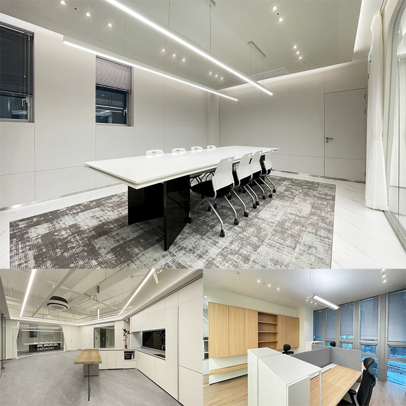 明亮简约 70 平办公空间设计-1