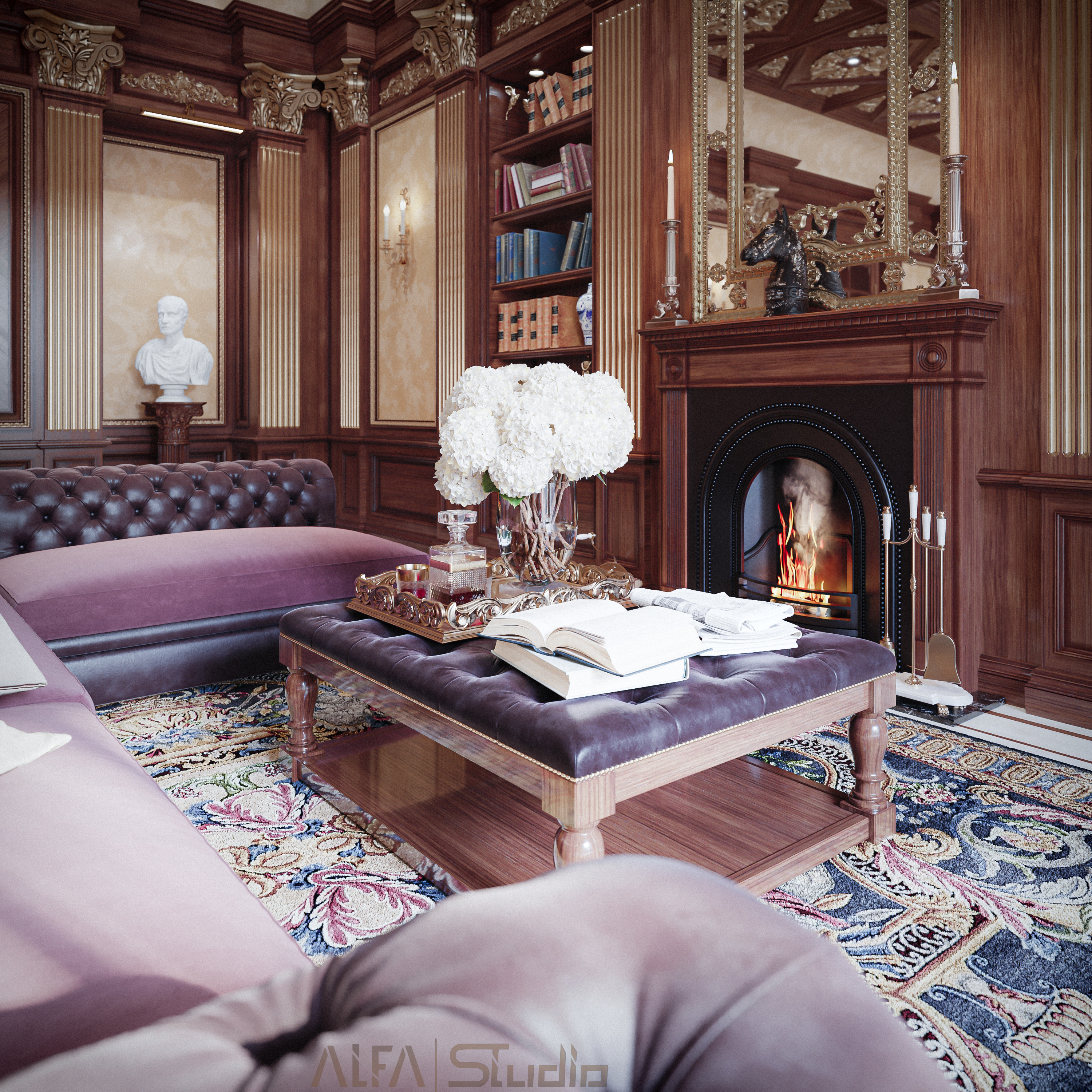 经典办公室内饰丨Alfa Studio-10