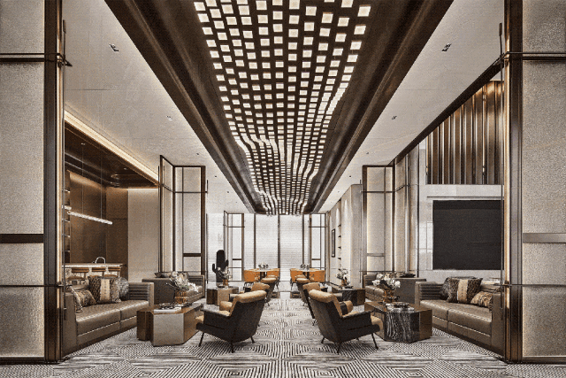 信达·时代央著·湖璟售楼中心 | 叶胤祥打造 900㎡都市谧静空间-4