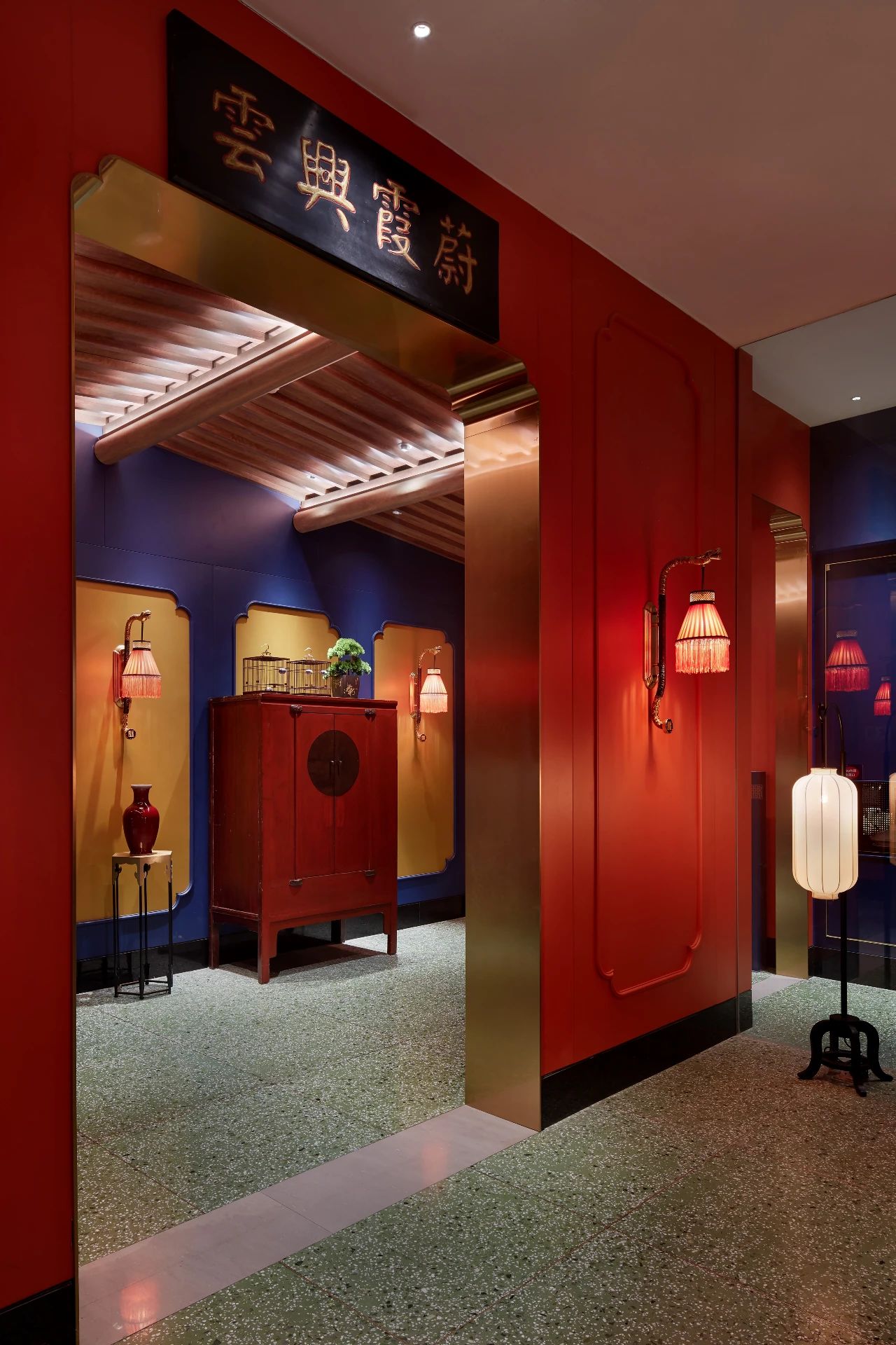 徽煌府第餐厅设计丨中国北京丨意向东方(北京)设计顾问公司-2