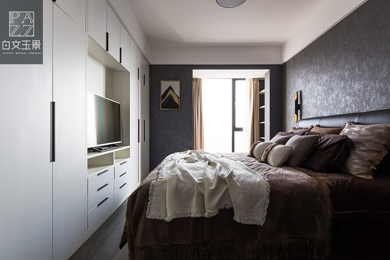 风华——139㎡后现代与港式的碰撞  白文玉景设计-16