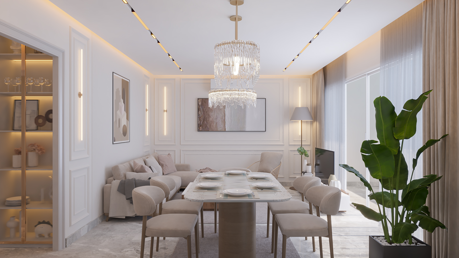 Modern Apartment Design at Smouha, Alexandria-3