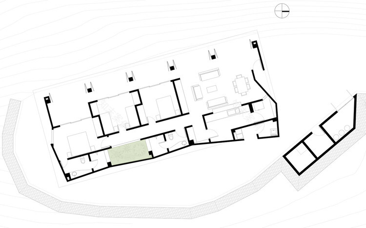 哥伦比亚房屋内部庭院设计-24