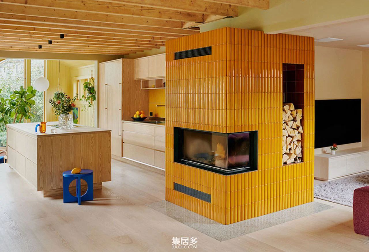 挪威 50 年代小屋室内装修丨Kvistad 工作室-19