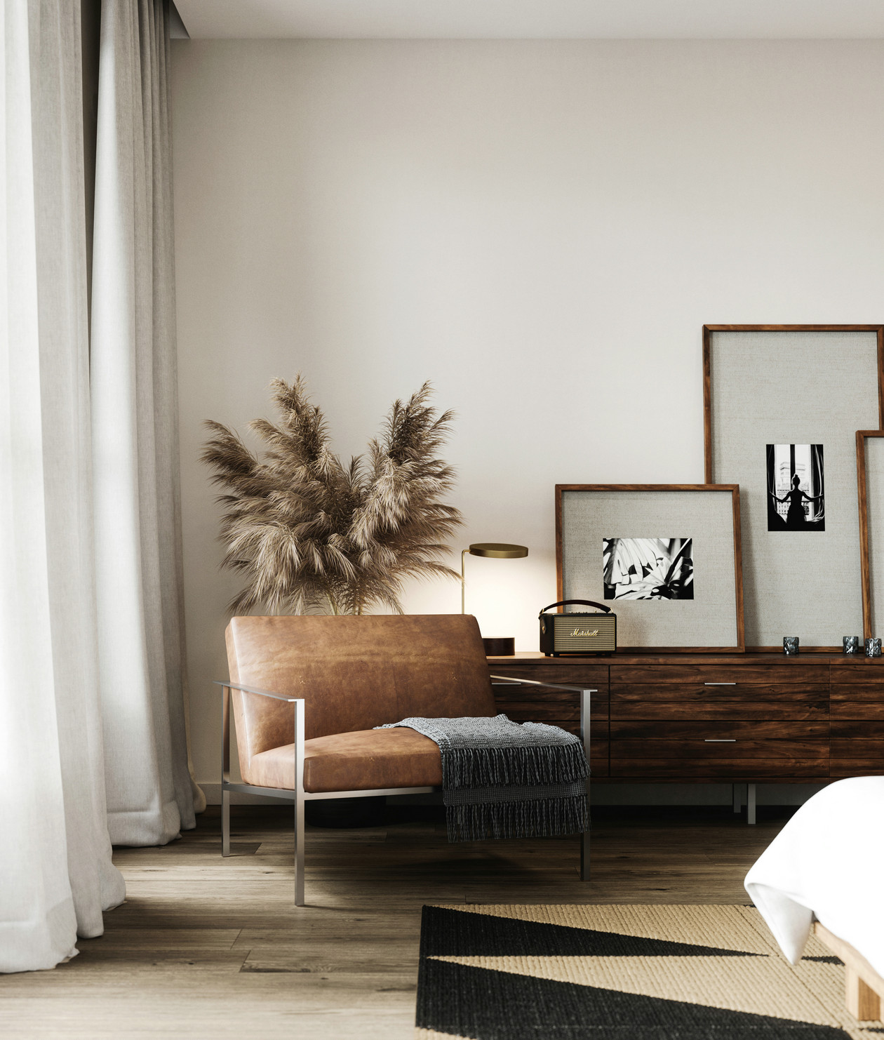 高级灰色系公寓设计-8