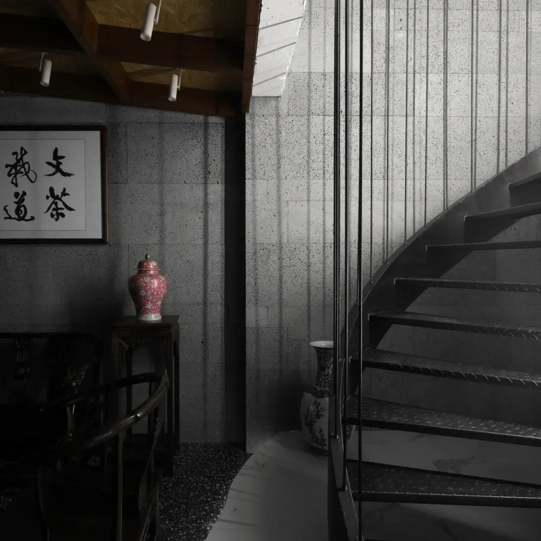 广州“大少普洱茶室” | 融入自然的诗意空间-55
