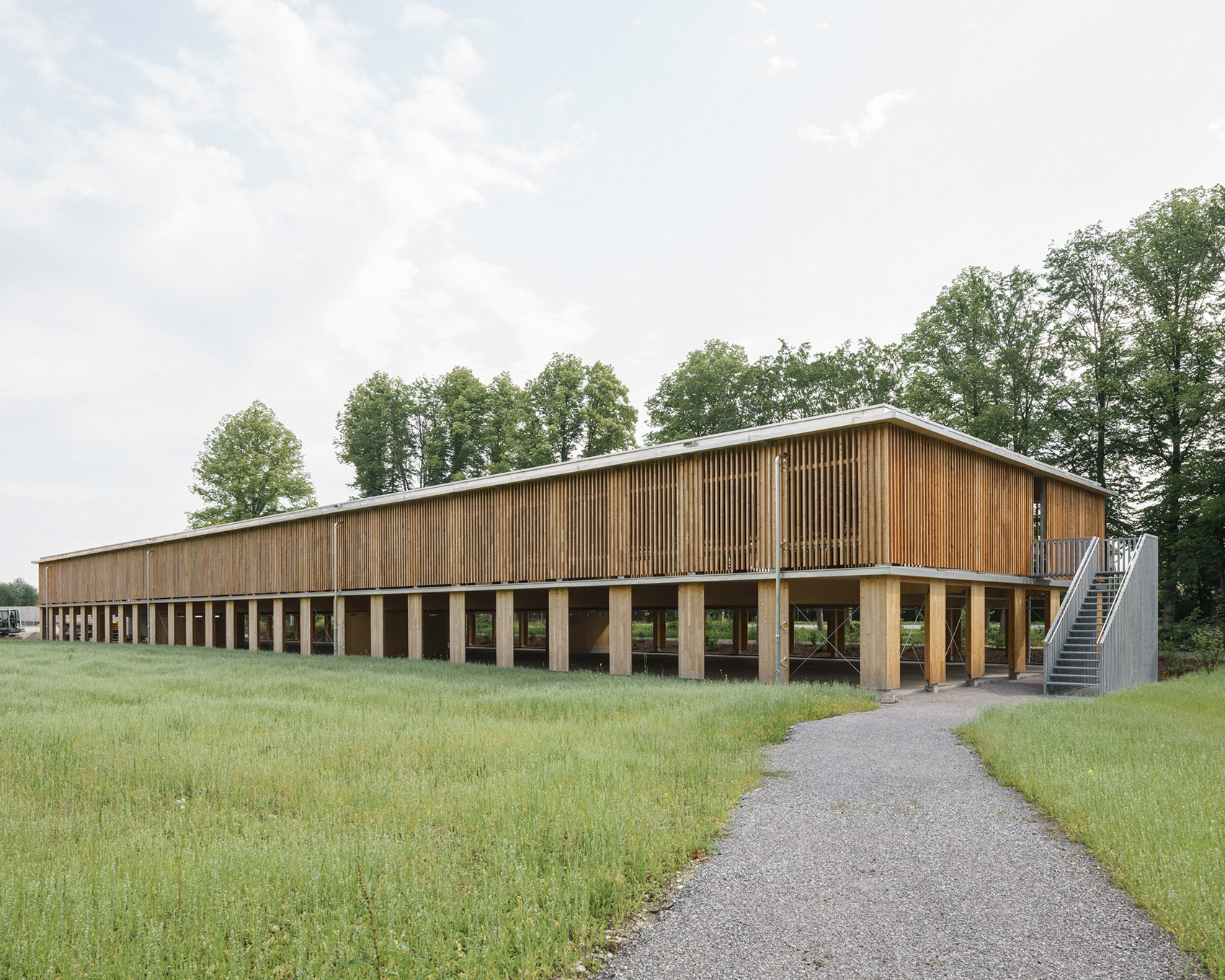 B&O 木制多层停车场丨德国-3