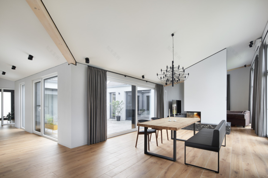 带开放式布局的独栋住宅 buerohauser-21