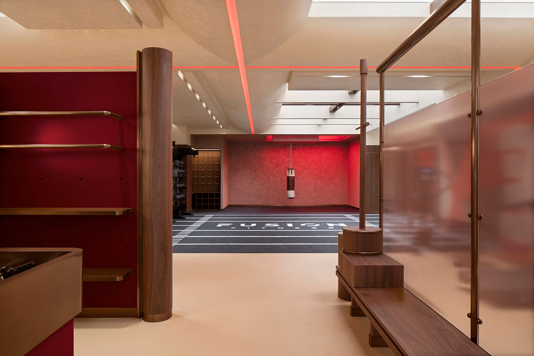 热炼健身会所,深圳湾睿印店丨中国深圳丨得德设计-54