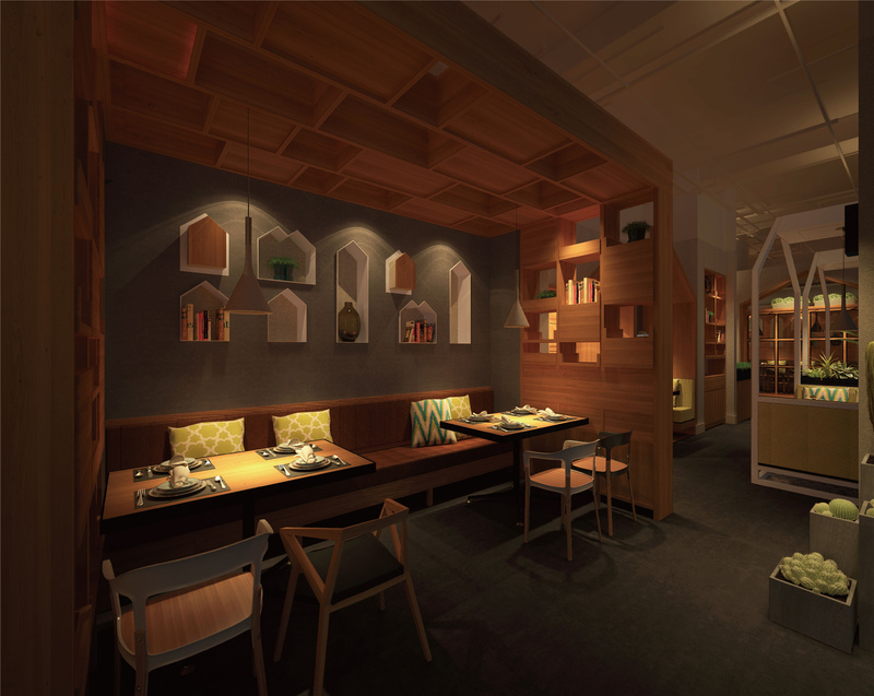 转角壹号 · 现代休闲餐厅的温室花园之旅丨中国重庆丨杭州品尚文化艺术策划有限公司-14