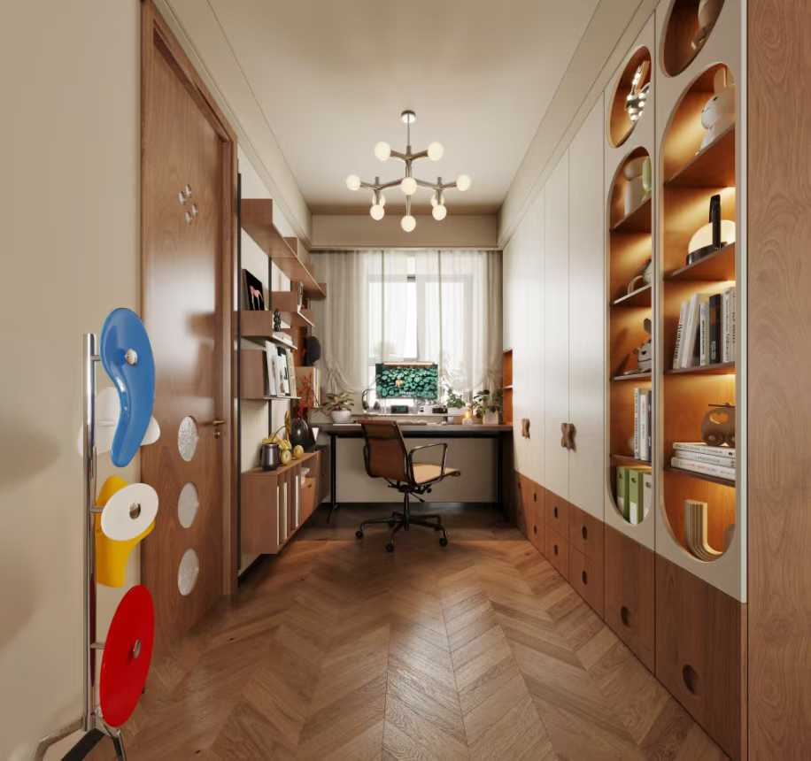 中古风全屋全景-5