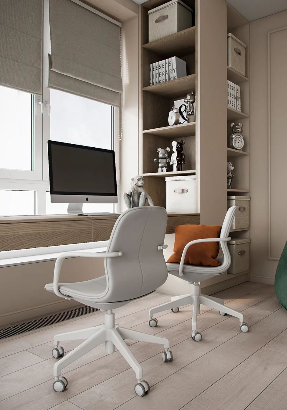 85㎡现代轻奢三居室设计丨Alexander Bocharov-34