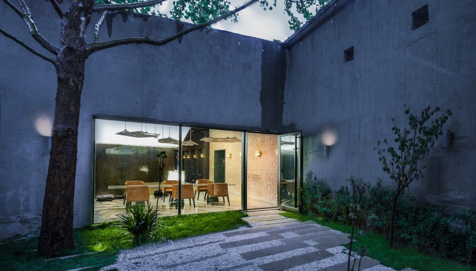 英良石材档案馆餐厅  时境建筑-13