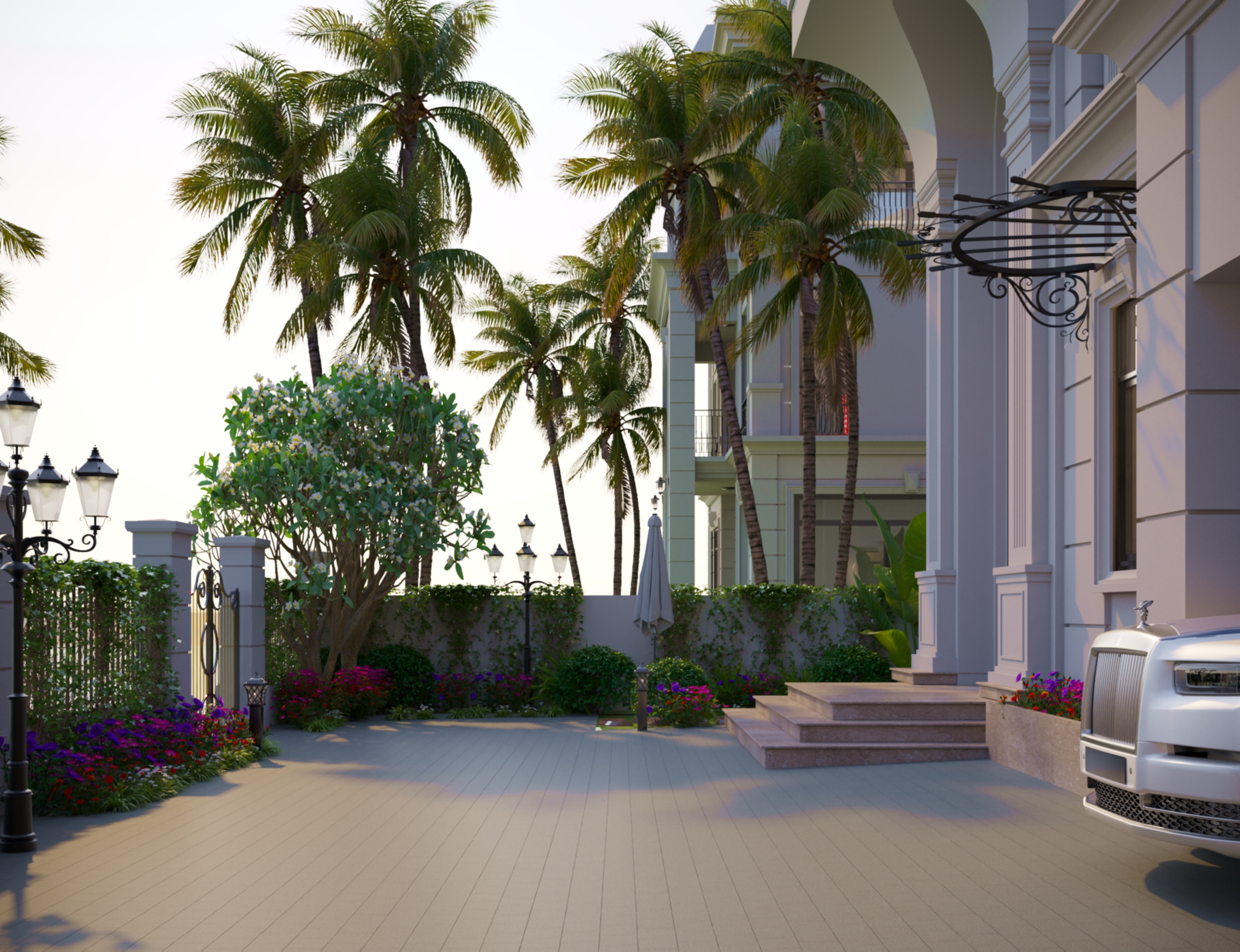 New Classic villa design-5