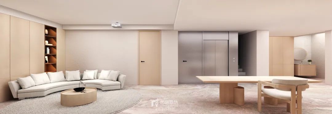 全案整装｜360㎡诧寂风，诠释不完美的完美-63