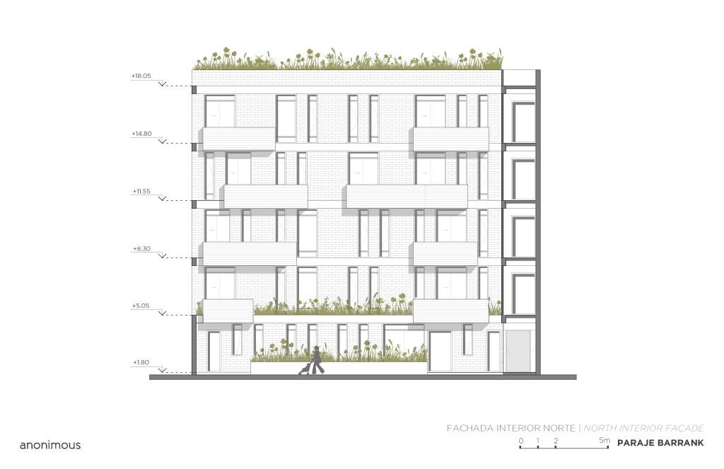 Barrank Building 墨西哥城南部公寓设计-87